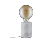 PAULMANN Neordic Nordin Lampa stołowa okrągła max.1x20W E27 230V Biały Marmur