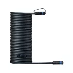 PAULMANN Przewód połączeniowy Plug & Shine 10m 1in-2out IP68 czarny / tworzywo sztuczne