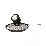 PAULMANN Oprawa ogrodowa Plug & Shine do oczka wodnego 2.8W 3000K IP68 24V czarny / aluminium