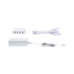 PAULMANN Clever Connect Driver max. 36W 12V DCW zestawie rozdzielacz x8 wejść Biały