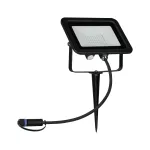 PAULMANN Naświetlacz Plug & Shine FLOOD SPOT 15,5W 1400lm 3000K IP65 24V czarny / aluminium
