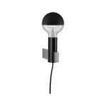 PAULMANN Oprawa ścienna AIK Neordic E27 max.1x40W 230V czarny / metal