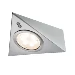 PAULMANN ABL LED PIR oprawy meblowe 3x2,8W 12VA 230/12V Żelazo satynowe/Szkło
