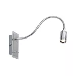 PAULMANN Oprawa ścienna ZYLINDRO LED z włącznikiem 2700K 1x3W 120lm 230V chrom