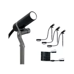 PAULMANN Reflektor ogrodowy Plug & Shine PLANTINI zestaw 3x2W 3000K IP65 24V zestaw do rozbudowy antracyt / aluminium
