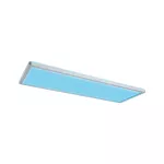 PAULMANN Plafoniera ATRIA SHINE LED Backlight DIM RGBW 20W 2200lm 580x200mm 230V chrom matowy / tworzywo sztuczne