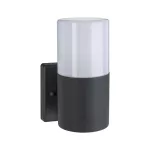 PAULMANN Oprawa elewacyjna TUBS E27 max. 15W 230V szary metal/ tworzywo sztuczne