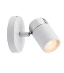 PAULMANN Oprawa ścienno-sufitowa ZYLI GU10 max. 1x10W IP44 230V biały / chrom /metal