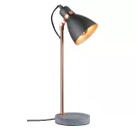 PAULMANN Neordic Orm Lampa stołowa max. 1x20W E27 230V Szary/Miedziany Metal/Beton