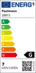 PAULMANN Źródło światła LED GU5,3 445lm 4000K 36st. biały RAL9003 ściem 12V 6,5W