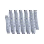 PAULMANN MaxLED 500 Stripe 2,5m Daylight IP44 Protective Cover 6500K 15W 24V Silber