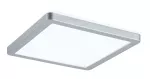 PAULMANN Plafoniera ATRIA SHINE LED Backlight 11.2W 900lm 190x190mm 4000K 230V chrom matowy / tworzywo sztuczne