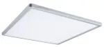 PAULMANN Plafoniera ATRIA SHINE LED Backlight DIM 22W 2200lm 420x420mm 4000K 230V chrom matowy / tworzywo sztuczne