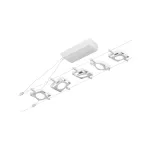 PAULMANN System linkowy zest MacLED 5x4,5W Biały-mat/Chrom 12V DC 60VA twszt 3000K