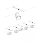 PAULMANN System linkowy DC zest Cup max5x10W Biały mat/Chrom GU5,3 12V DC 60VA twszt/met