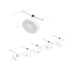 PAULMANN System linkowy DC Circle 5x5W Bia mat /Chrom 230V/12V DC 60VA twszt 3000K