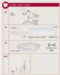PAULMANN System linkowy DC Frame 5x4,8W Bi mat /Chrom 230V/12V DC 60VA twszt 3000K