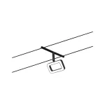 PAULMANN System linkowy DC Frame 5x4,8W Cz mat /Chrom 230V/12V DC 60VA twszt 3000K