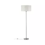 PAULMANN Lampa podłogowa TESSA E27 max.1x60W 1600mm 230V kremowy / szczotkowany metal/ tkanina