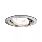 PAULMANN Premium Zestaw Oprawa wbudowana Coin ściemniany LED 3x6,8W 230V Żelazo Szczotkowane/Aluminium