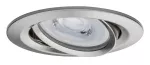 PAULMANN Premium Zestaw Oprawa wbudowana Coin ściemniany LED 3x6,8W 230V Żelazo Szczotkowane/Aluminium