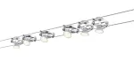 PAULMANN Cardan LED system linkowy 6x4W GU5.3 Chrom/Biały 230/12V 80VA Metal