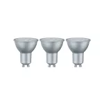 PAULMANN Źródło Reflektor LED 3 szt 6,5W GU10 230V 2700K