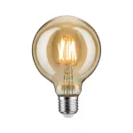 PAULMANN Źródło światła LED Vintage Globe 95 6W E27 230V Złoty ściemniany 1700K