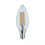 PAULMANN Źródło światła LED Świeca 4W 230V 470lm E14 2700K przeźroczysty