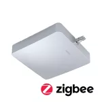 PAULMANN URail Zigbee zasilanie środkowe max. 150W LED Chrom Mat 230V Tworzywo sztuczne