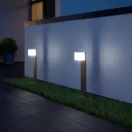 STEINEL Oprawa ogrodowa 9,5W Steinel GL 80 LED iHF srebrna