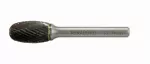 Frez do metalu ABRABORO Typ E, 12 x 70/25 - owal zaokrąglony TCT