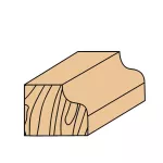 Frez profilowy 38/15,9/r 6,3 ABRABORO - TCT, Typ C