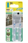 2 brzeszczoty Wolfcraft - uchwyt U, 3-10mm, blachy, aluminium