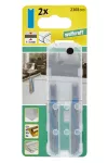 2 brzeszczoty Wolfcraft - uchwyt U, 1-3 mm, blachy, metale nieżelazne