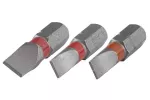 Bit płaski 0,8 x 5,5 + 1,0 x 5,5 + 1,2 x 6,5 Wolfcraft - 25 mm [3 szt.]