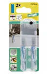 2 brzeszczoty Wolfcraft - uchwyt U, blachy, metale nieżelazne, Inox