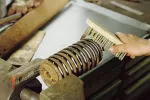 Szczotka ręczna 5-rzędowa 205 mm Wolfcraft - drut powlekany mosiądzem