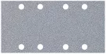 Papier szlifierski 93x185 mm Wolfcraft - gr. 80, perforowany, na rzep - do farby i lakieru [10 szt.]