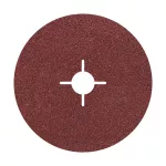 Papier szlifierski 125 mm Wolfcraft - gr. 40, fibrowy [ 5 szt.]