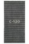 Siatka ścierna 115x230 mm Wolfcraft - gr. 80/120/220 [5 szt.]