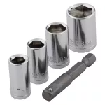 Zestaw do kluczy nasadowych Wolfcraft - SW 7, 8, 10, 13