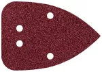 Papier szlifierski 96x136 mm Wolfcraft - gr. 80/120, 240, perforowany, na rzep [10 szt.]