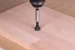 Pogłębiacz 12 mm Wolfcraft - WS, trzpień 6-kąt, z wyrzutnikiem