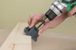 Przenośna przystawka wspomagająca wiercenie wiertłami cylindrycznymi i FORSTNER Wolfcraft