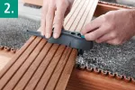 Zestaw do nawiercania desek tarasów Wolfcraft