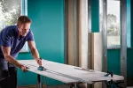 Przykładnica Wolfcraft z mechanizmem do cięcia płyt z karton-gipsu