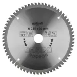 1 tarcza HM do pilarek ręcznych; Ø 235 x 30 x 2,5/ iość zębów: 64; seria lila