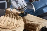 Dysk szlifierski i krążki ścierne O50 mm do szlif. kąt. w zestawie, 4 cz. Wolfcraft