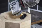 Dysk szlifierski i krążki ścierne O50 mm do szlif. kąt. w zestawie, 4 cz. Wolfcraft